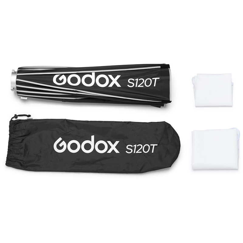 Caja Suavizadora tipo Sombrilla Godox Armado Rápido 120 cm. S120T (Bowens)