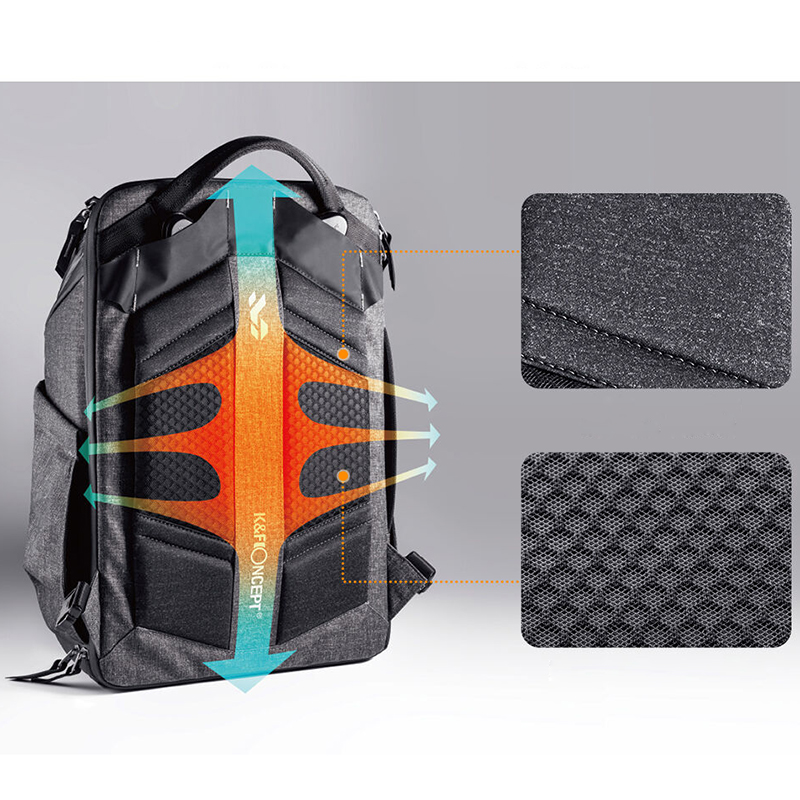 BackPack K&F Concept Alpha 25L Gris (KF13.105) | Solgar