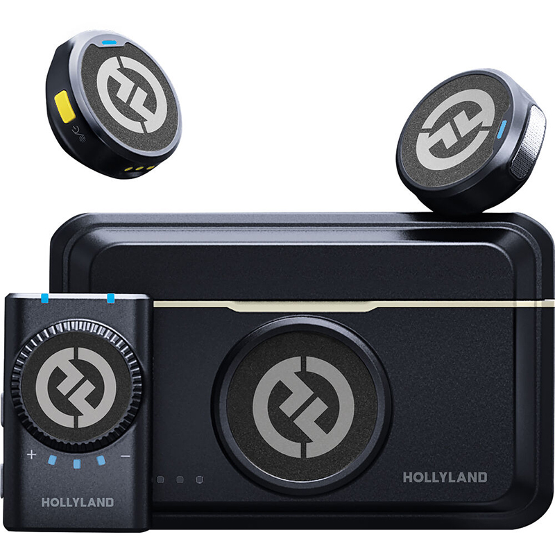 Micrófono Lavalier Hollyland Lark M2 Duo para Cámaras