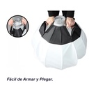 Softbox tipo Globo Plegable NiceFoto 65cm. L-Ø65 (Bowens)