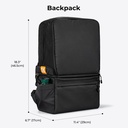 BackPack K&F Concept Alpha 22L Plegable Negra (KF13.129)