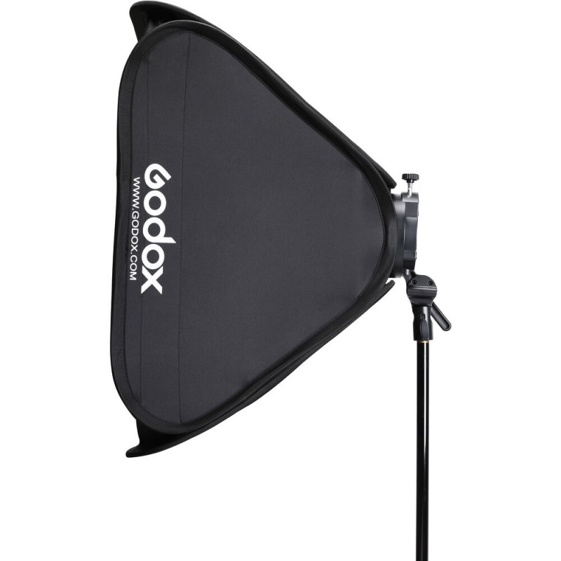 Caja suavizadora Godox 60x60cms. con grid y bracket S2 para flash speedlite