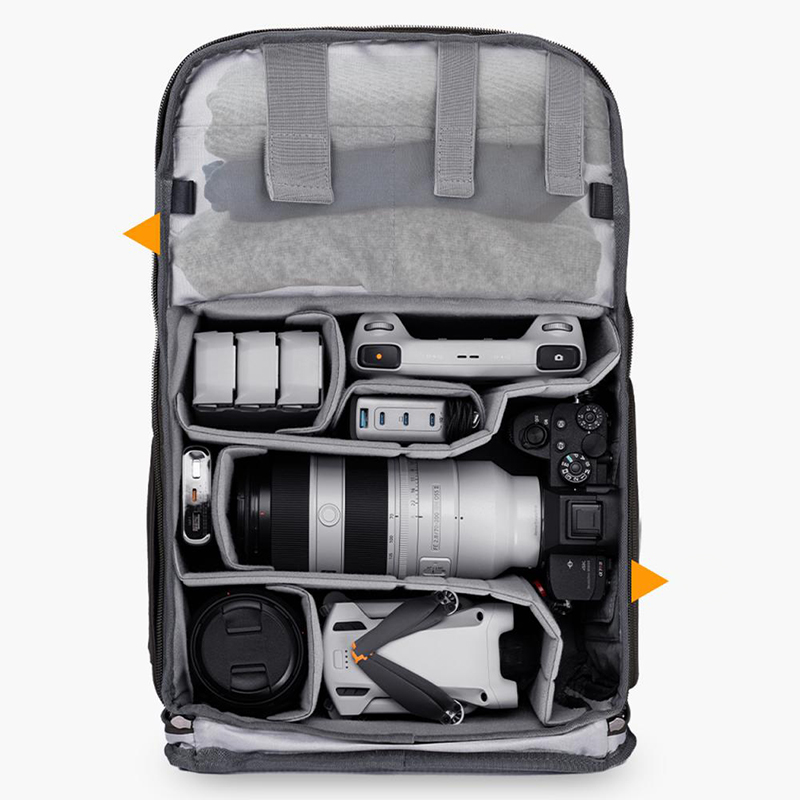 BackPack K&F Concept Beta 20L Naranja/Verde Militar (KF13.087AV1)