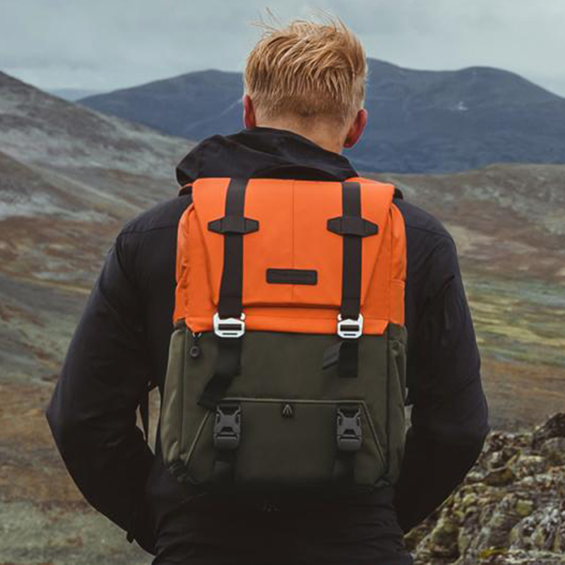 BackPack K&F Concept Beta 20L Naranja/Verde Militar (KF13.087AV1)