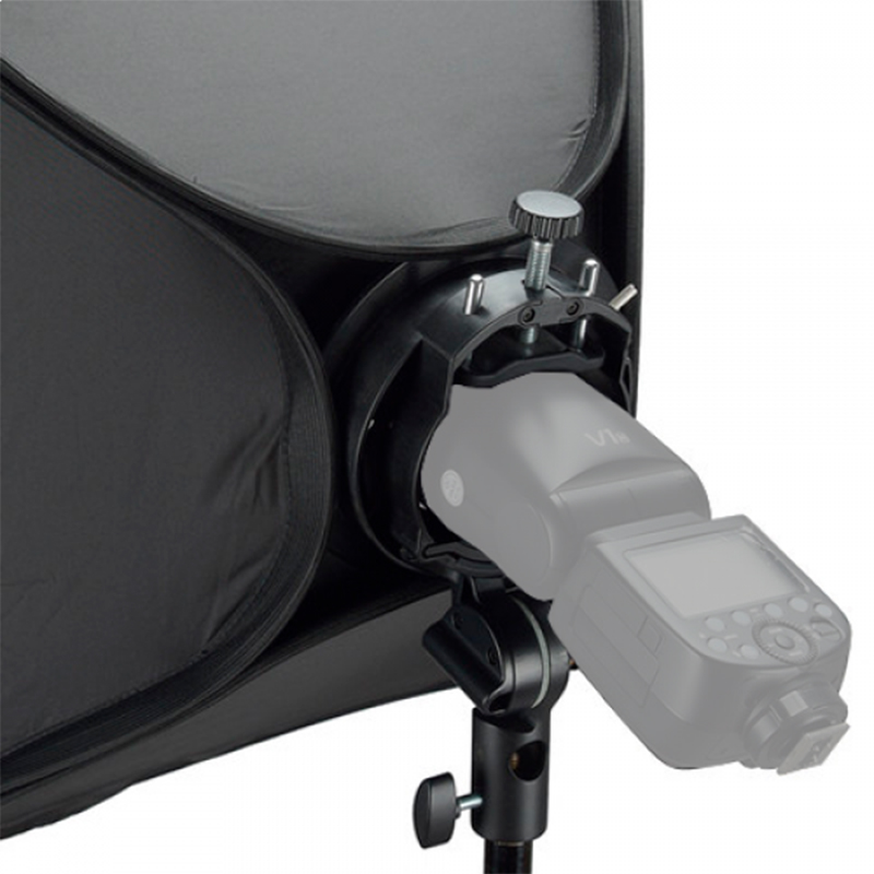 Caja suavizadora Godox 60x60cms. con grid y bracket S2 para flash speedlite