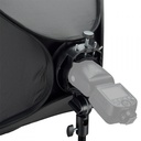 Caja suavizadora Godox 60x60cms. con grid y bracket S2 para flash speedlite