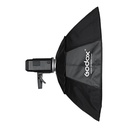 Caja suavizadora octagonal Godox 120cms. con grid (Bowens)