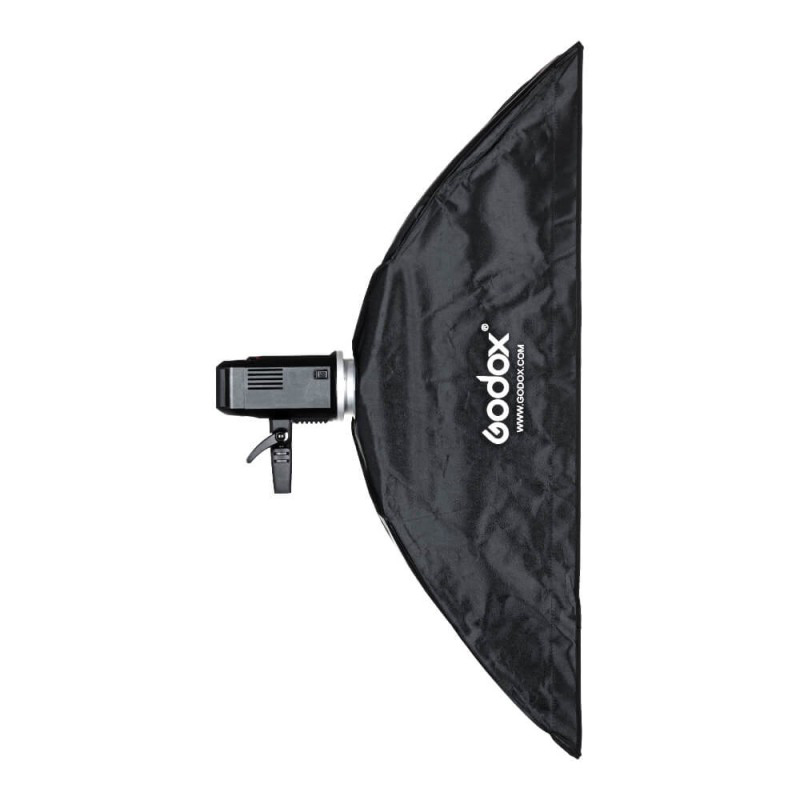 Caja suavizadora Godox 35x160cms. con grid (Bowens)