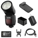 Flash Godox V1-N para Sony con batería VB26 y cargador