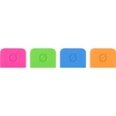 Kit de Identificadores de Color para Micrófonos RODE COLORS 2 para Wireless GO y Lavaliers