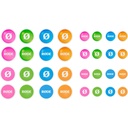 Kit de Identificadores de Color para Micrófonos RODE COLORS 2 para Wireless GO y Lavaliers