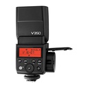 Flash Ving 350C Godox para Canon con batería VB20 y cargador