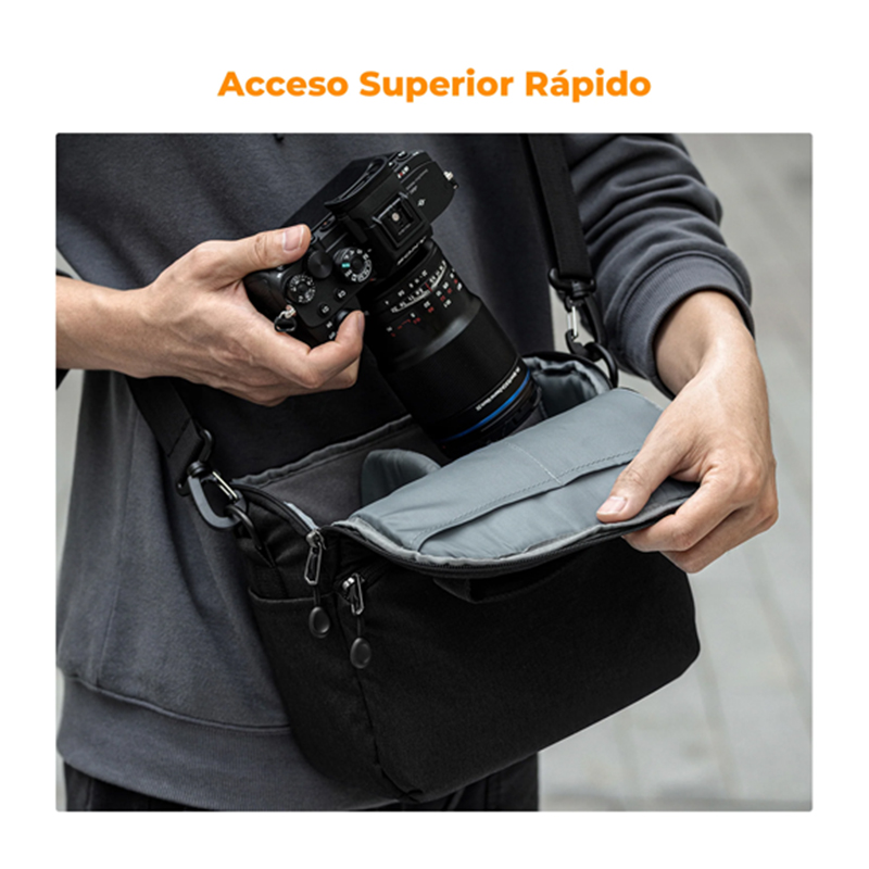 Slingbag K&F Concept 5L Negro (KF13.179)