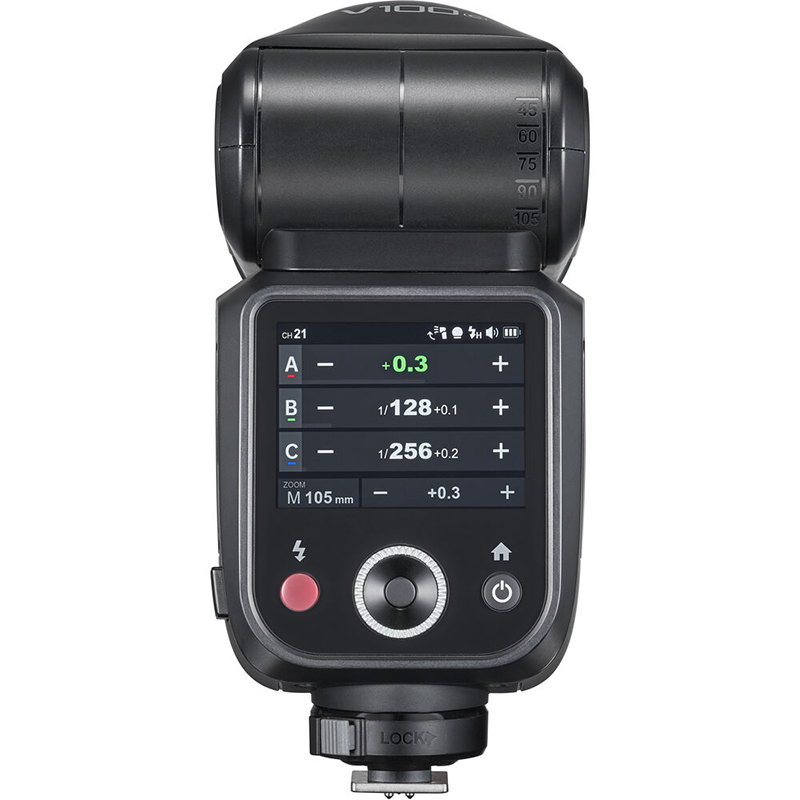 Flash Godox V100C TTL con Pantalla Táctil para Canon con Batería Recargable