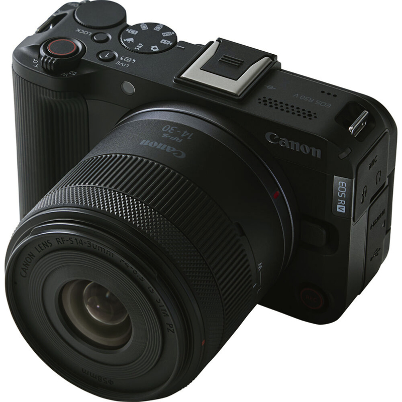Cámara Canon EOS R50 V c/RF-S 14-30mm f/4-6.3 IS STM PZ