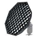 Softbox Octagonal Godox AD-S7 con Grid y Deflector para Speedlite