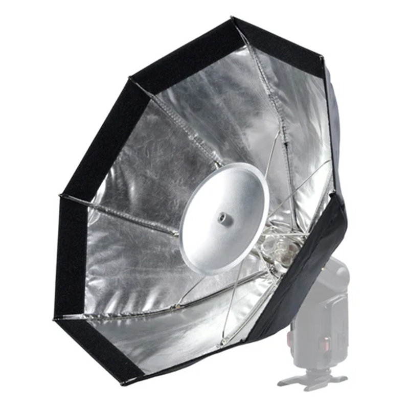 Softbox Octagonal Godox AD-S7 con Grid y Deflector para Speedlite