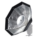 Softbox Octagonal Godox AD-S7 con Grid y Deflector para Speedlite