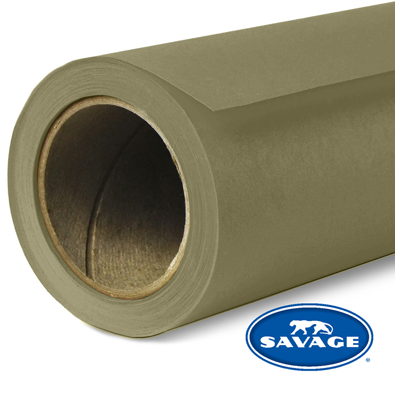 Ciclorama de Papel SAVAGE 1.35x11mts. #34 OLIVE GREEN