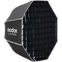 Caja Suavizadora Octagonal Tipo Sombrilla con Grid Godox 60 cm. UL-BOX-OCTA-60 (Bowens)