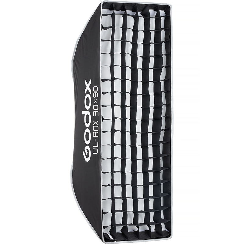 Caja Suavizadora Tipo Sombrilla con Grid Godox 30x90 cm. UL-BOX-3090 (Bowens)