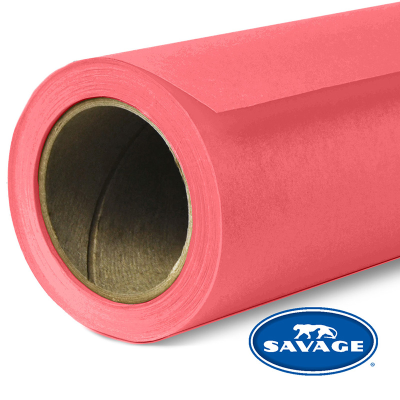 Ciclorama de Papel SAVAGE 1.35x11mts. #92 FLAMINGO