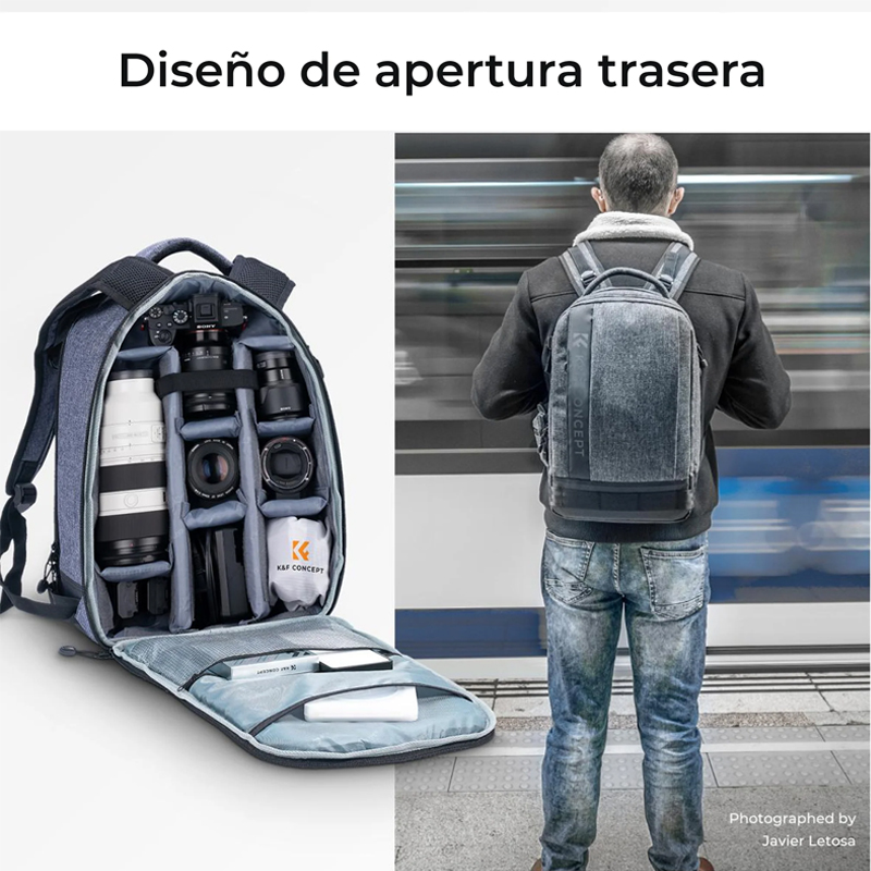 BackPack K&F Concept Nature Wonder 18L Gris (KF13.044)