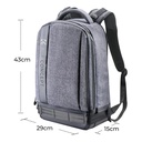 BackPack K&F Concept Nature Wonder 18L Gris (KF13.044)