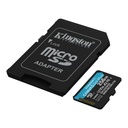 Memoria Kingston Canvas Go! Plus Micro SDXC 256GB UHS-I U3 Clase 10 V30 A2