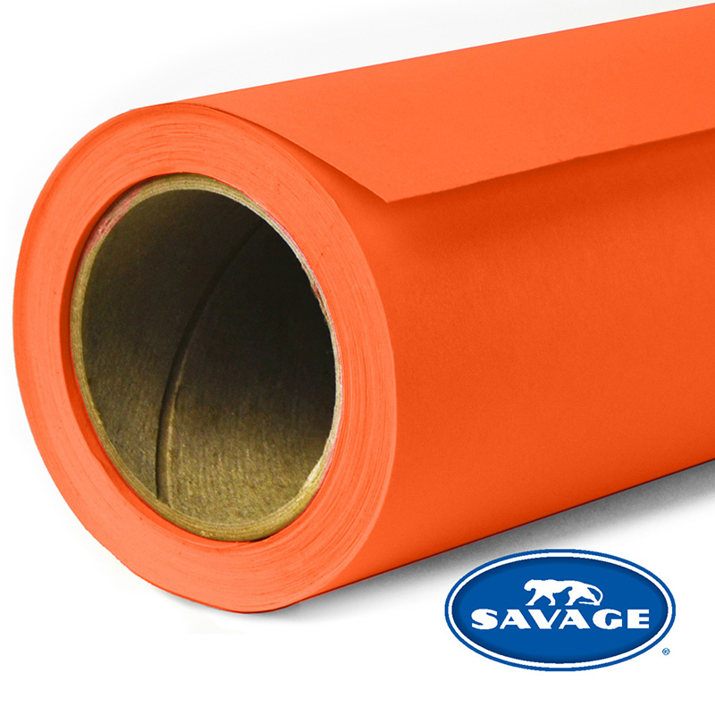 Ciclorama de Papel SAVAGE 2.18x11mts. #82 TANGELO