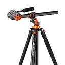 Tripié/Monopié K&F Concept T254A7+FH-03 Aleación Aluminio c/Cabeza de Video (KF09.137)