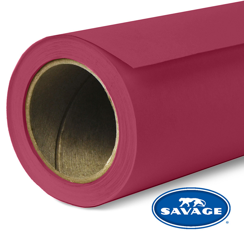 Ciclorama de Papel SAVAGE 2.72x11mts. #06 CRIMSON