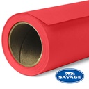 Ciclorama de Papel SAVAGE 2.72x11mts. #08 PRIMARY RED