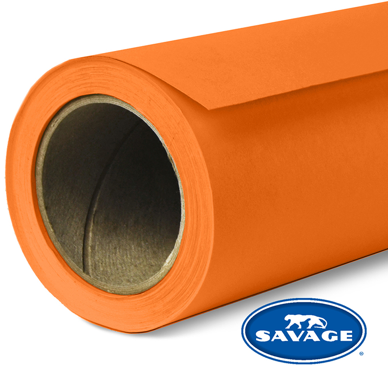 Ciclorama de Papel SAVAGE 2.72x11mts. #24 ORANGE