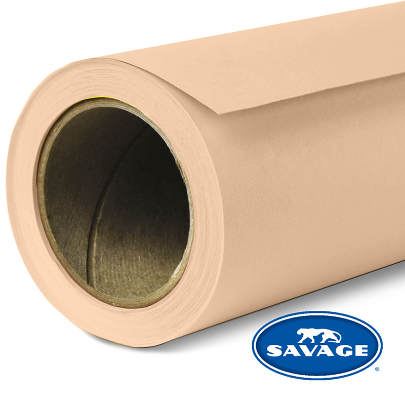 Ciclorama de Papel SAVAGE 2.72x11mts. #25 BEIGE