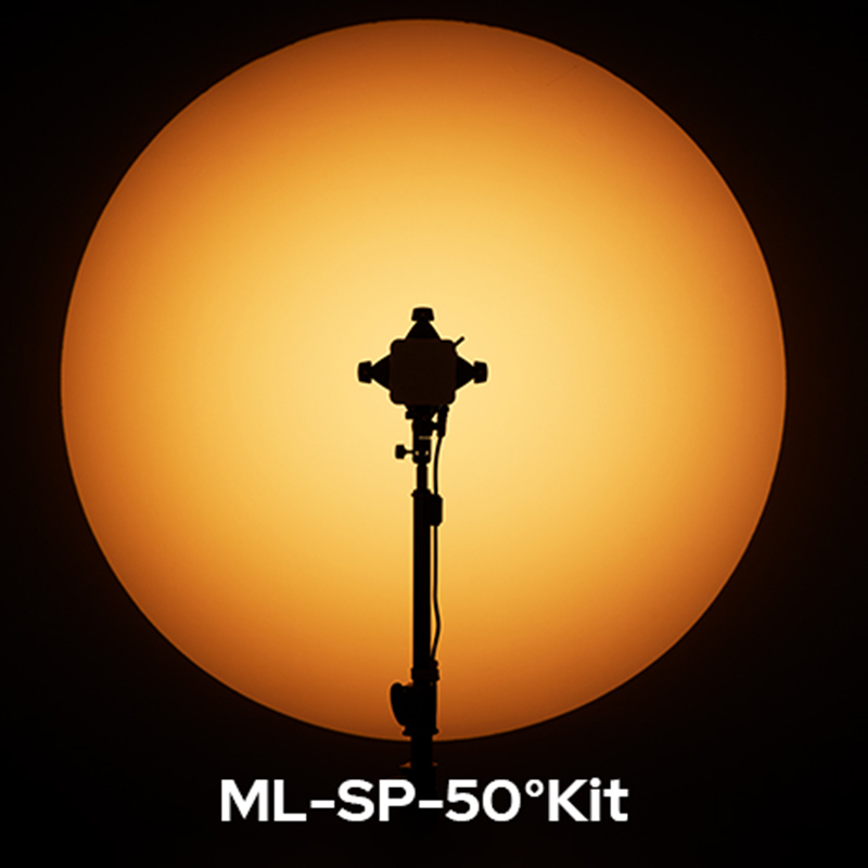 Accesorio de Proyección Godox ML-SP-50° Kit p/ML-100Bi/R y ML-60IIBi (Montura Godox)