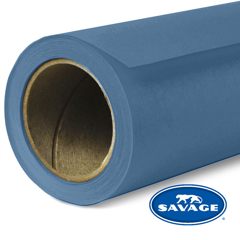 Ciclorama de Papel SAVAGE 2.72x11mts. #64 BLUE JEAN