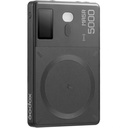 Lámpara Led RGB Portátil Godox MA5R color Negro