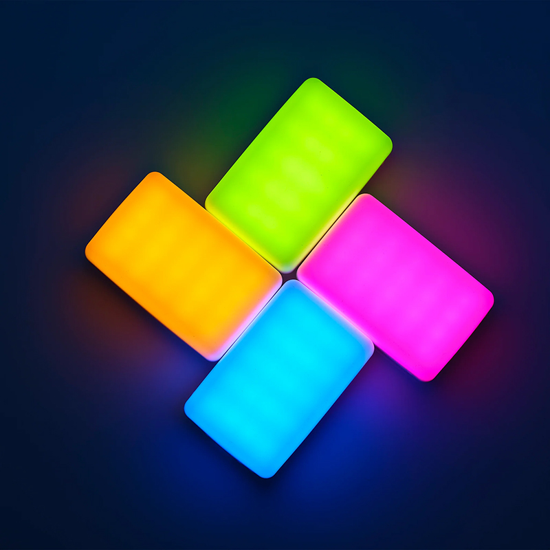 Lámpara Led RGB Portátil Godox MA5R color Negro