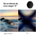 Filtro Densidad Neutra Variable y CPL K&F Concept 58mm. Serie Nano-X (KF01.1322V1)