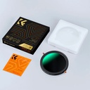 Filtro Densidad Neutra Variable y CPL K&F Concept 58mm. Serie Nano-X (KF01.1322V1)