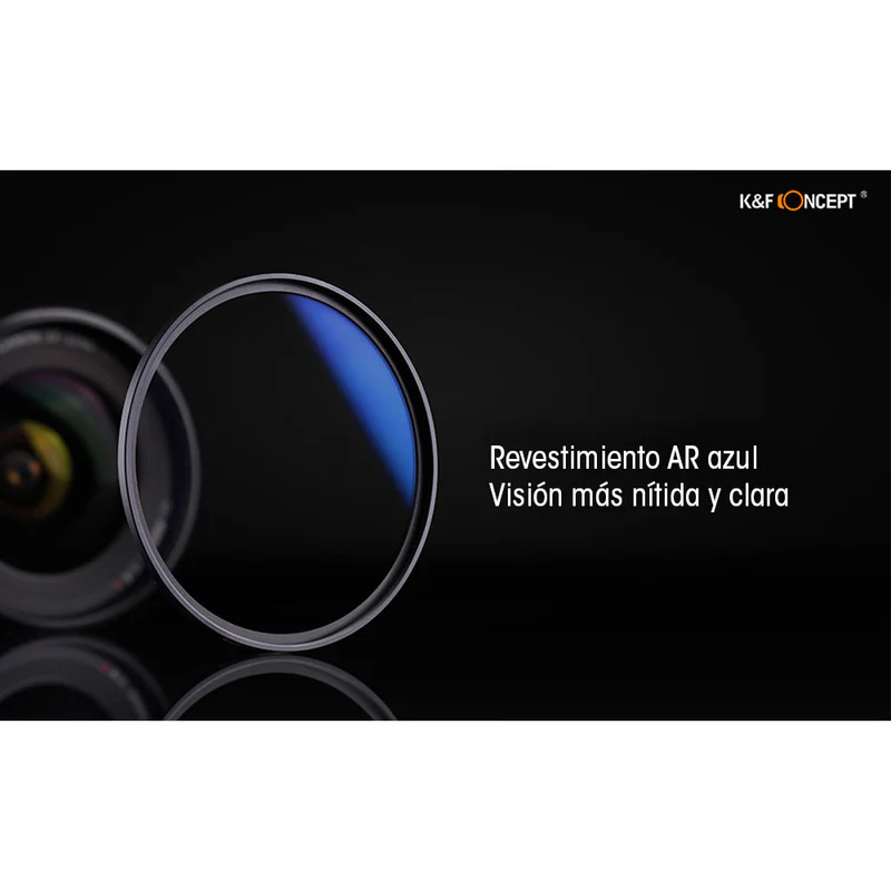 Filtro UV Azul Multi-Capa K&F Concept 67mm. Serie C (KF01.1426) 
