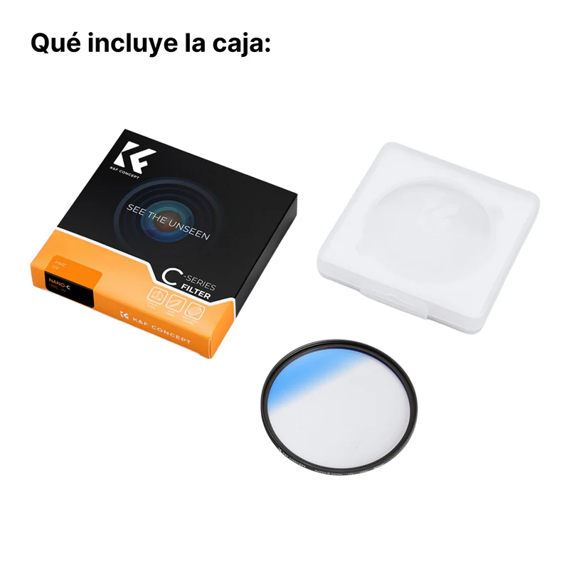 Filtro UV Azul Multi-Capa K&F Concept 67mm. Serie C (KF01.1426) 