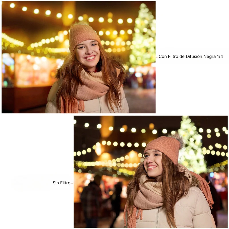 Filtro Black Mist 1/4 K&F Concept 58mm. Serie Nano-X (KF01.1479)