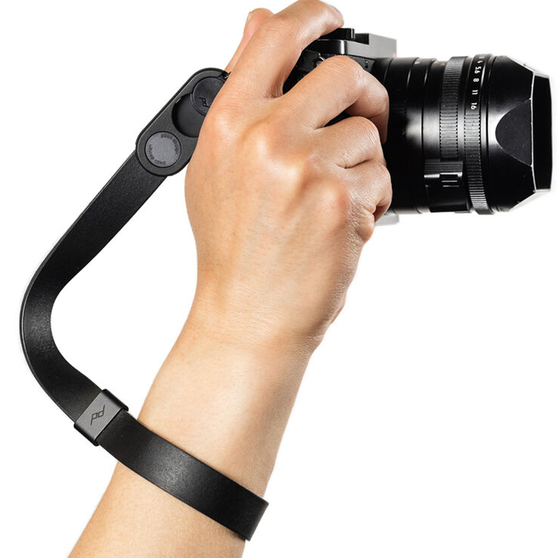 Correa de Mano Peak Design Cuff Leather LRS-WR-BK-1 (Black)