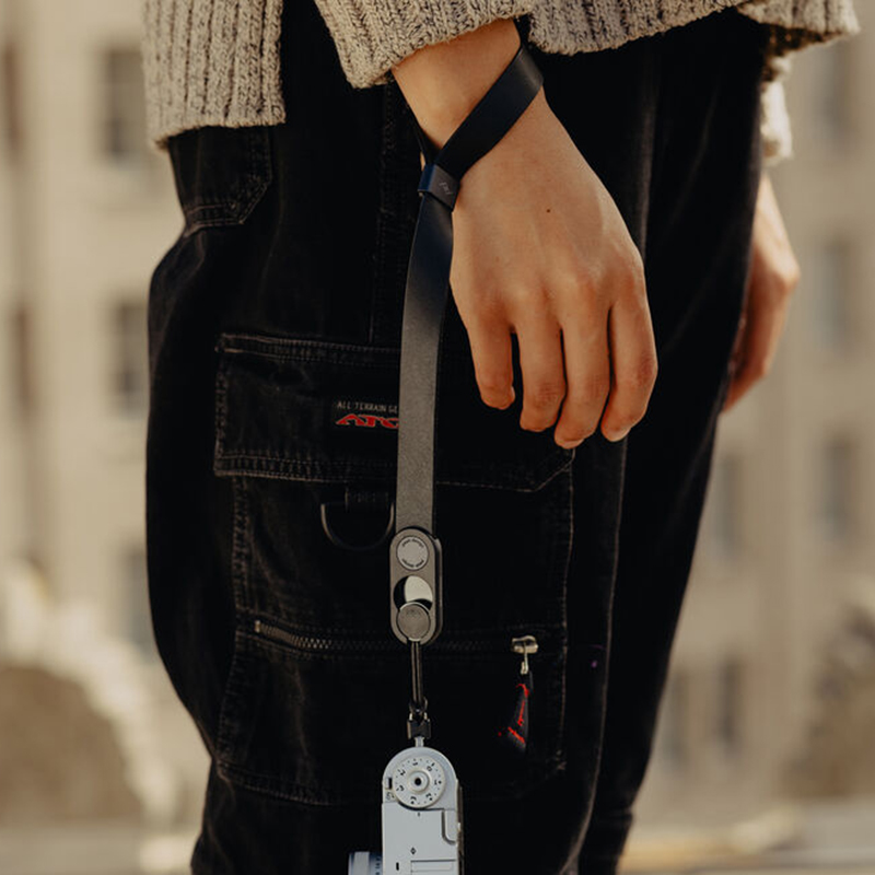 Correa de Mano Peak Design Cuff Leather LRS-WR-BK-1 (Black)