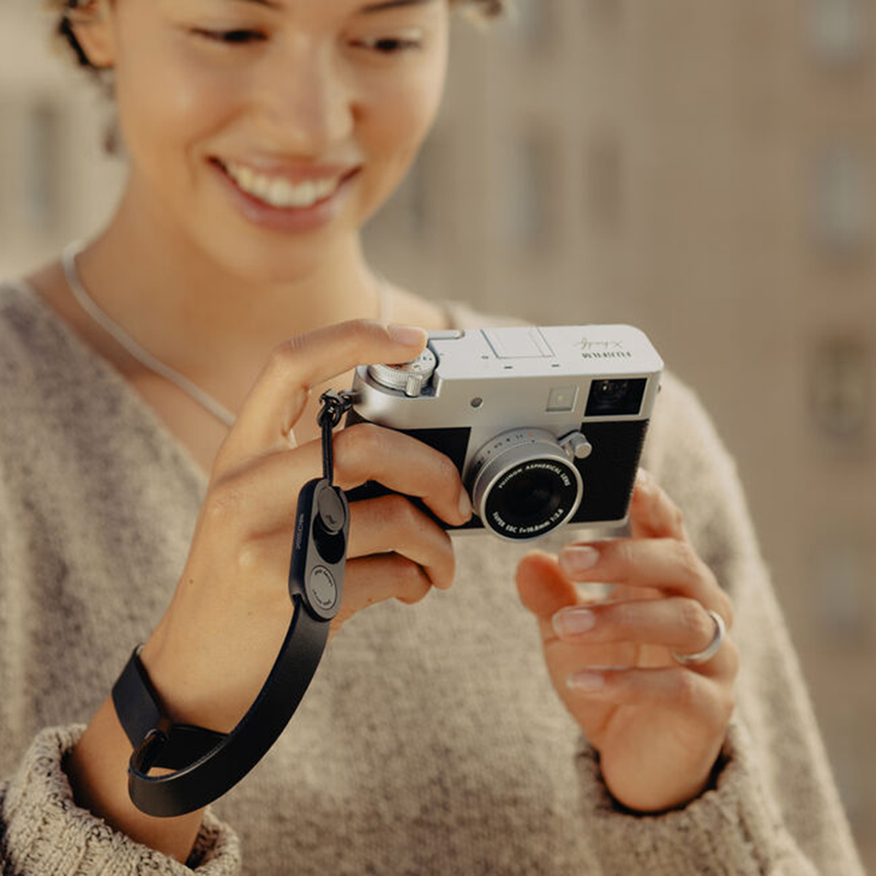 Correa de Mano Peak Design Cuff Leather LRS-WR-BK-1 (Black)