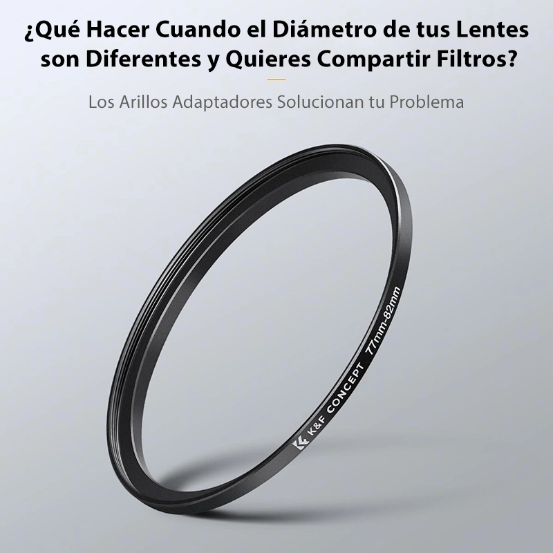 Kit de Anillos Adaptadores K&F Concept 11 Piezas (SKU0800)