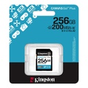 Memoria Kingston Canvas Go! Plus SDXC 256GB UHS-I U3 Clase 10 V30