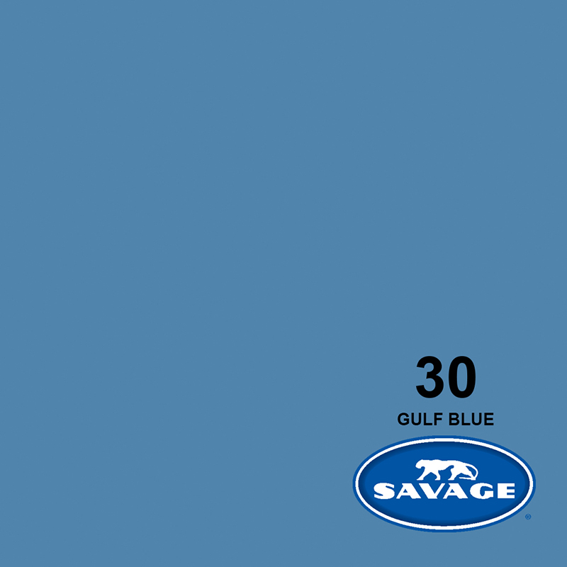 Ciclorama de Papel SAVAGE 2.72x11mts. #30 GULF BLUE